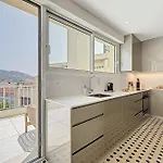 度假居 Sea View Terrace Penthouse Garage Walk To The Palais *