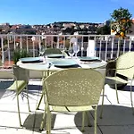 度假居 Sea View Terrace Penthouse Garage Walk To The Palais *