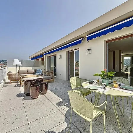 Penthouse Luxe - 2 Ch - Garage Prive - 850m Palais Des Festivals Cannes