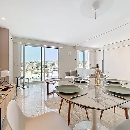 Apartman Penthouse Luxe - 2 Ch - Garage Prive - 850m Palais Des Festivals