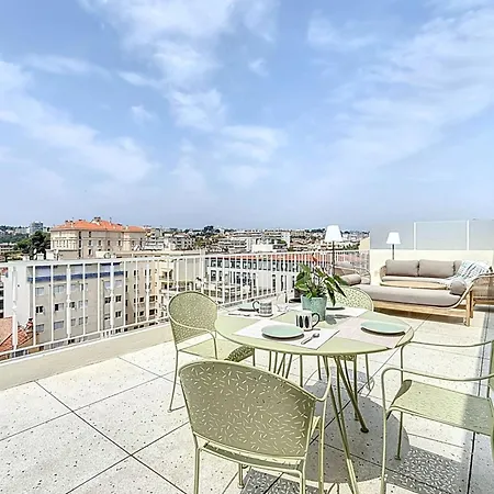 Sea View Terrace Penthouse Garage Walk To The Palais Casa vacanze *